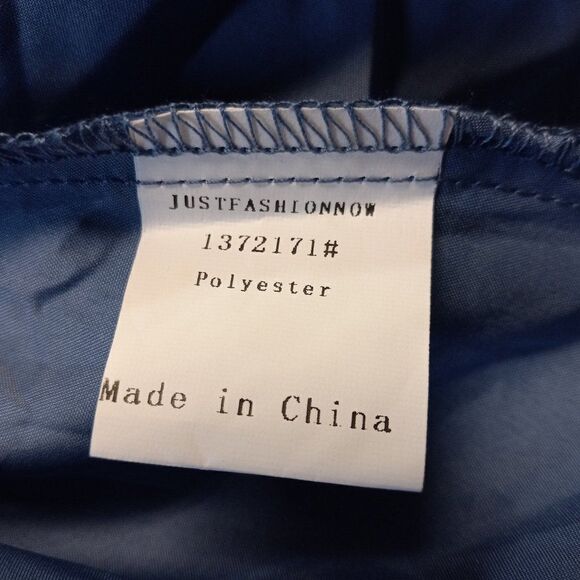 New Just Fashion Now Long Blue Dress - Picture 7 of 8